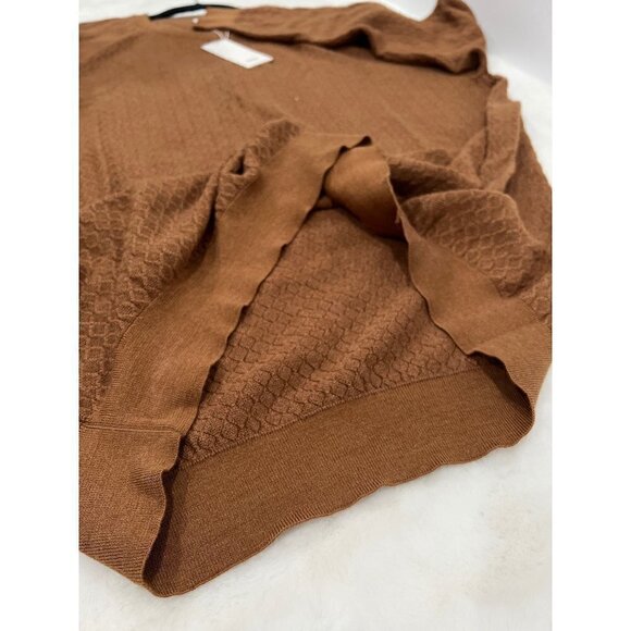 NWT BRAX FEEL GOOD Size 2XL Rick Crewneck Sweater Diamond Knit Merino/Silk - Picture 8 of 11